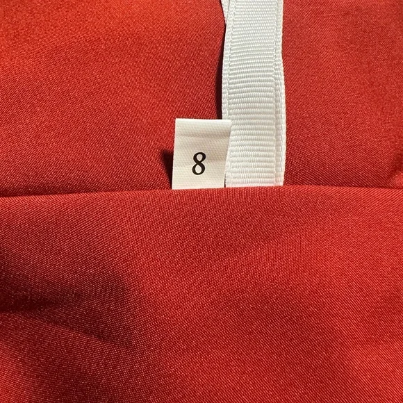 NWT, Elegant Red / Copper Color Maxi Dress - Picture 6 of 10